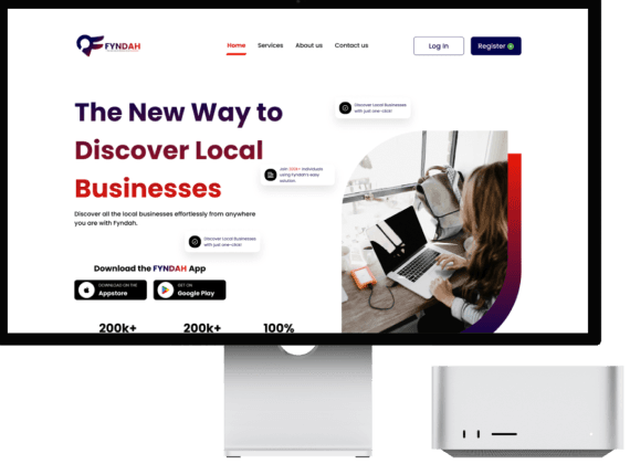 Fyndah Website Design